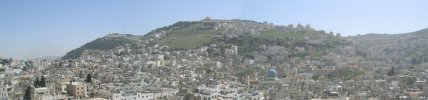 Vue panoramique de Ramallah
