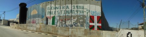 Le mur à Beit Lehem.