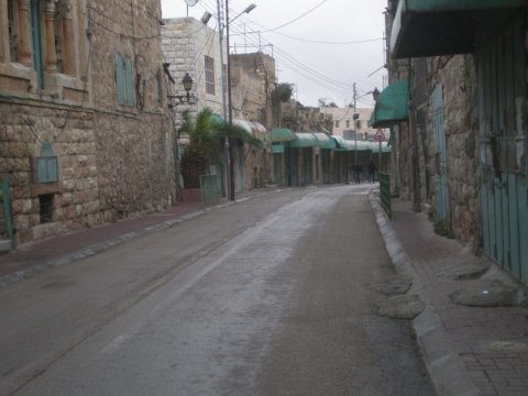 La Shuhada Street d'Hebron