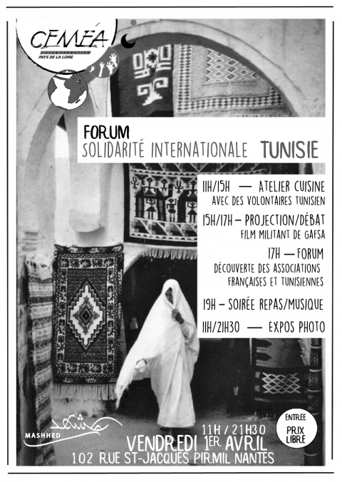 Forum solidarité internationale Tunisie